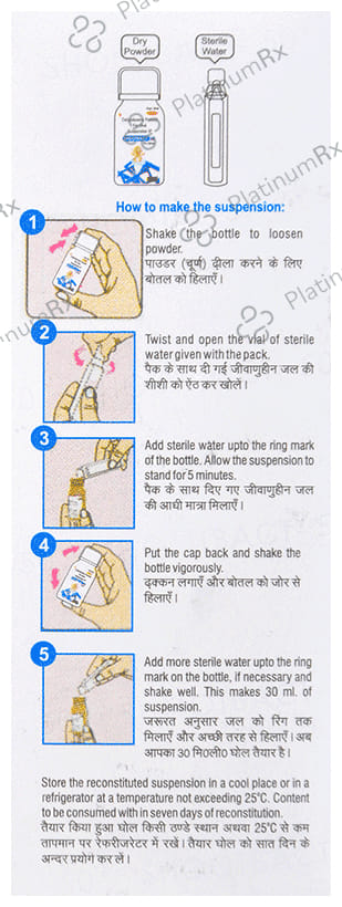 Shootbact 50 Dry Syrup Orange