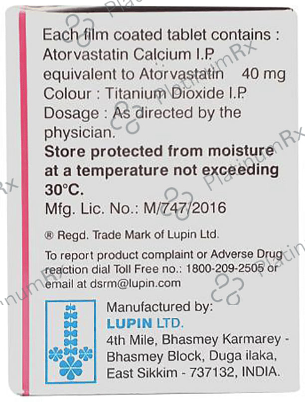 Tonact 40mg Tablet 15s