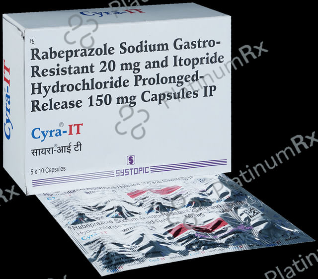 Cyra IT 150/20mg Capsule PR 10s