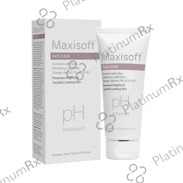 Maxisoft Face Scrub (100gm Each) 1 Tube