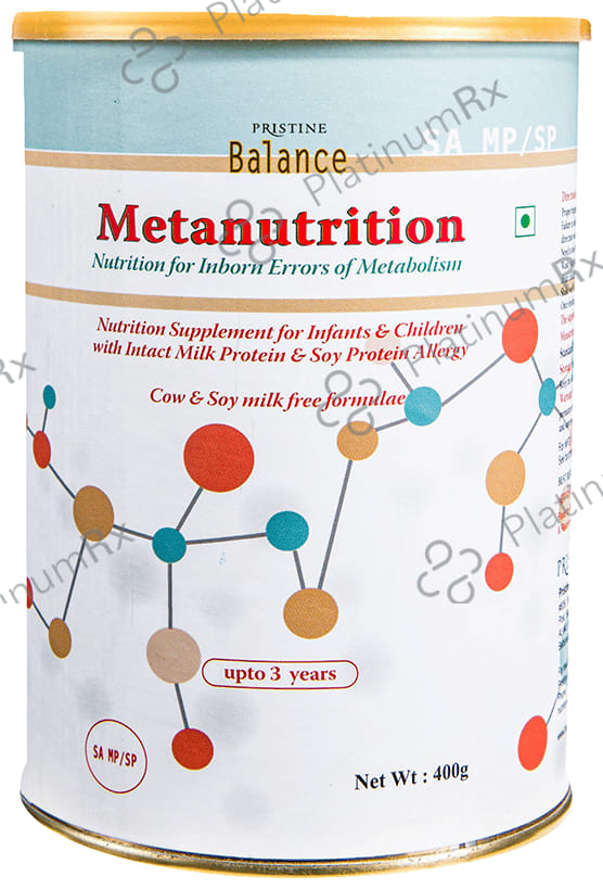 Pristine Balance Metanutrition SA MP/SP (Upto 3 Years) Powder Unflavoured