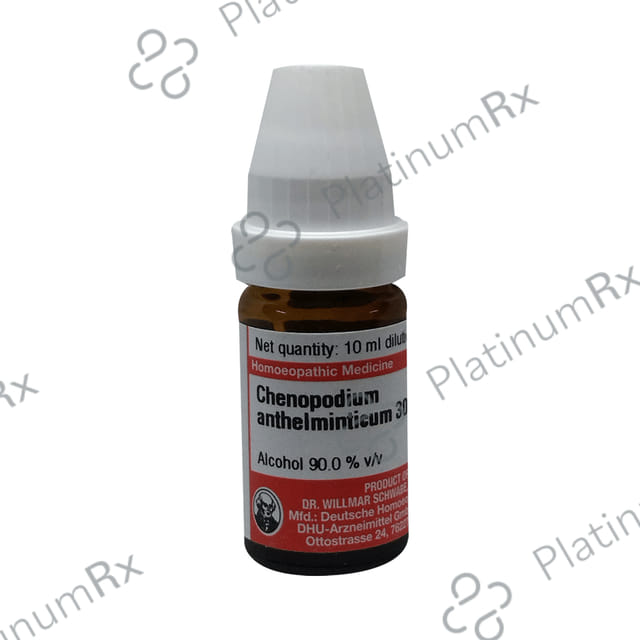 Dr Willmar Schwabe Germany Chenopodium Anthelminticum Dilution 30