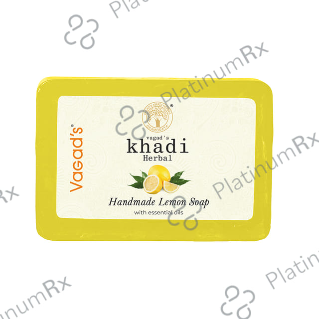 Vagad's Khadi Herbal Handmade Soap Lemon Soap