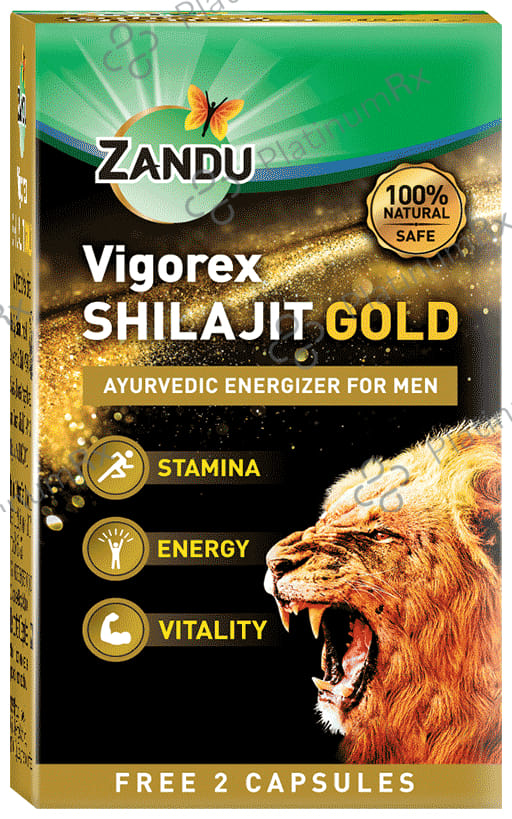 Zandu Vigorex Shilajit Gold Capsule