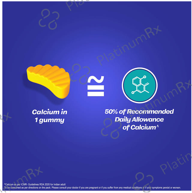 Shelcal Pro Calcium & Vitamin D3 Gummy 30s