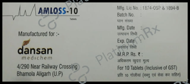 Amloss 10 Tablet