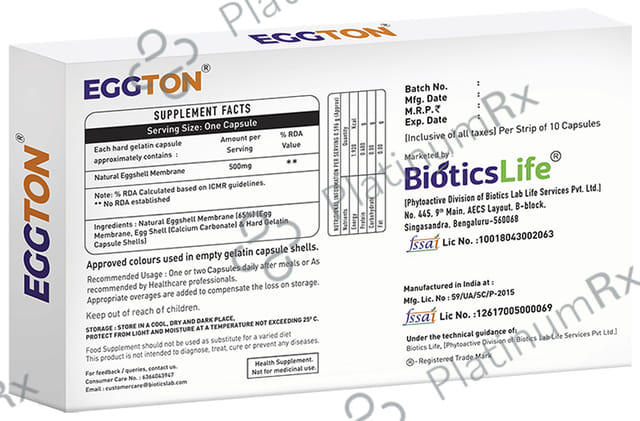 BioticsLife Eggton Capsule