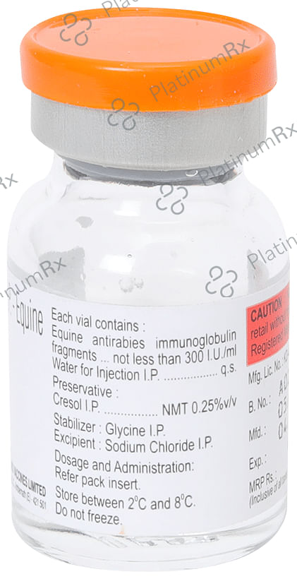 Equirab 1500IU Injection 5ml