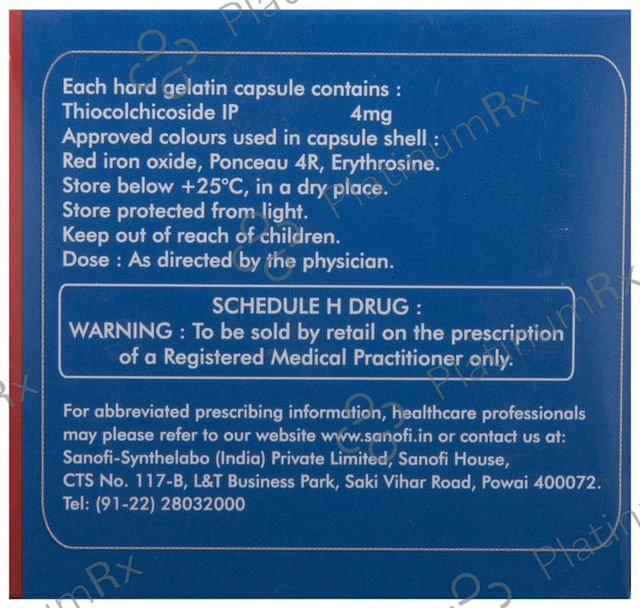 Myoril 4mg Capsule 10s