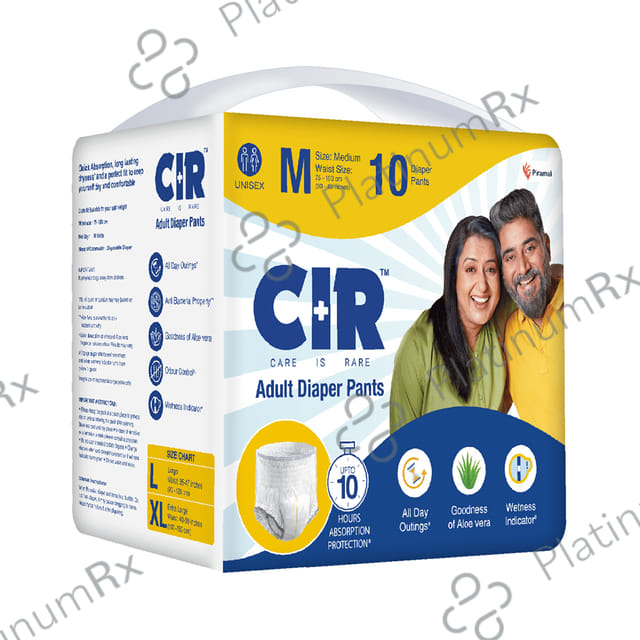 CIR Adult Diaper Pants Medium 10s