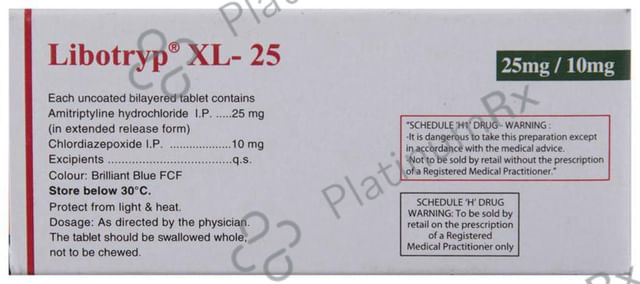 Libotryp XL 25 Tablet