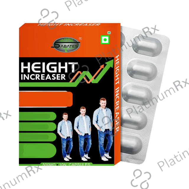 Sabates Height Increaser Capsule 10 capsules