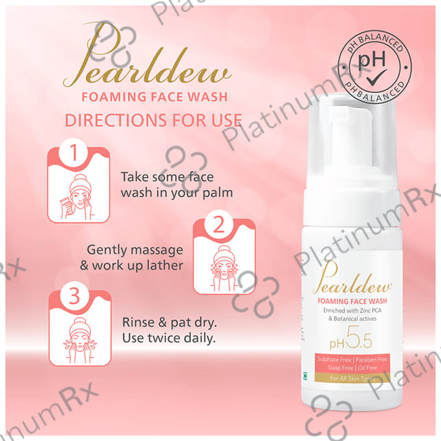 Pearldew Foaming Face Wash 1 Bottle