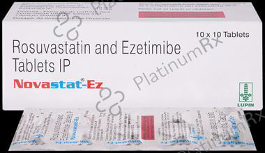Novastat EZ 10/10mg Tablet 10s