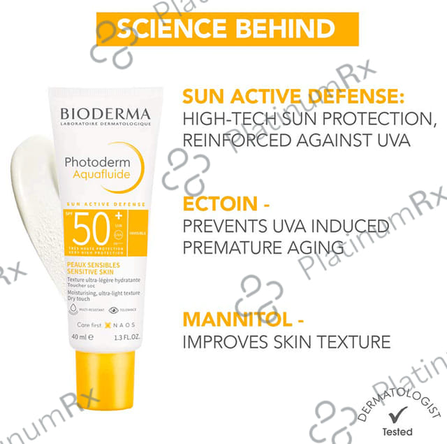 Bioderma Photoderm Aquafluide SPF 50+ Cream 40ml