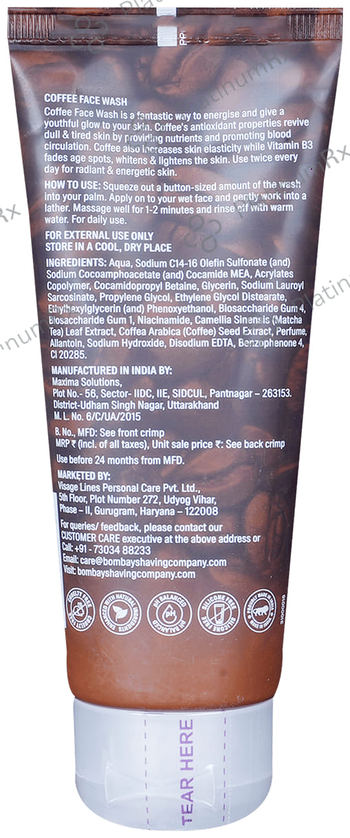 Bombay Shaving Company Coffee Face Wash 50 gm