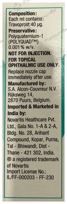 Travatan Solution 1s