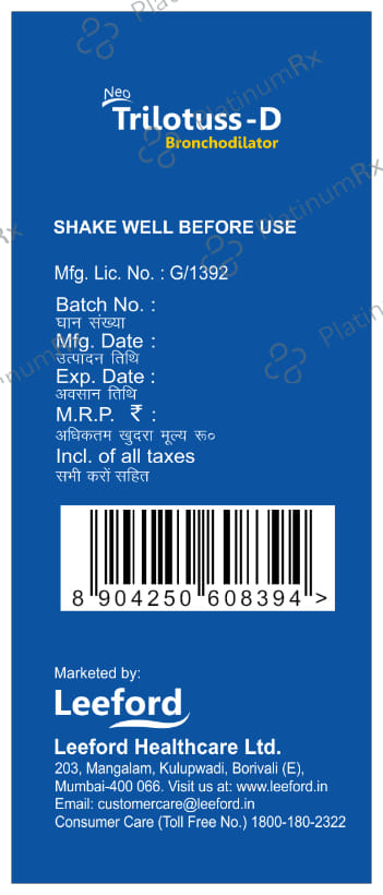 Neo Trilotuss-D Syrup