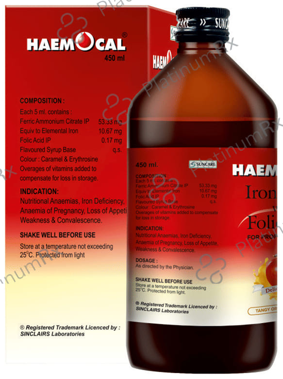 Haemocal Syrup 450ml