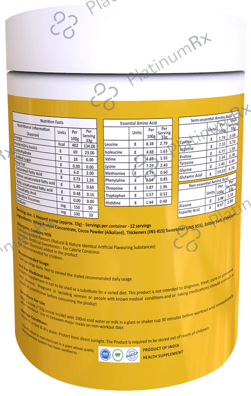 Pro360 Gold Whey Protein 100% Chocolate 400 gm
