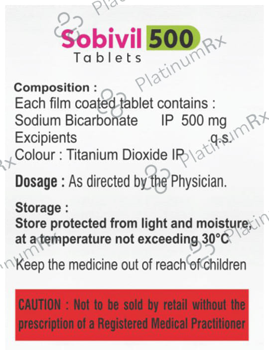 Sobivil 500mg Tablet 10s