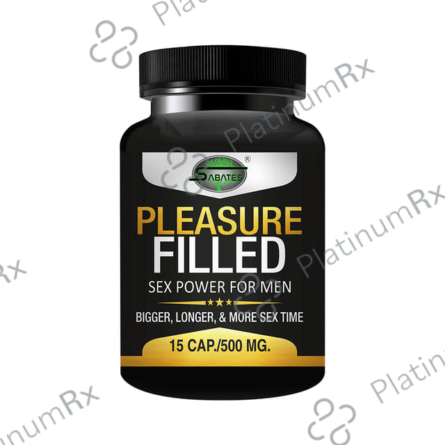 Sabates Pleasure Filled For Male Performance Capsule 15 capsules