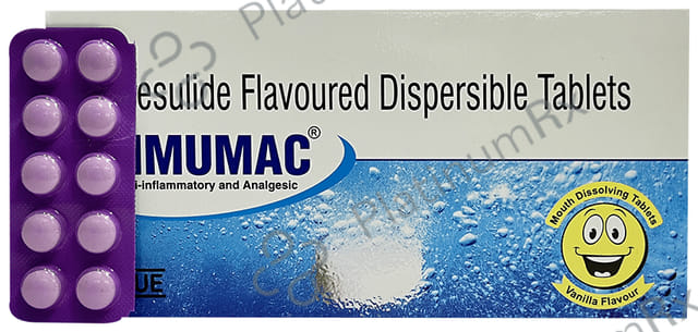 Nimumac Tablet DT Vanilla 10s