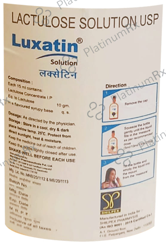 Luxatin 10000mg Sugar Free Oral Solution 500ml
