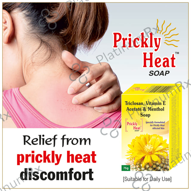 Prickly Heat Soap - Medicated Soap For Rashes & Itchiness