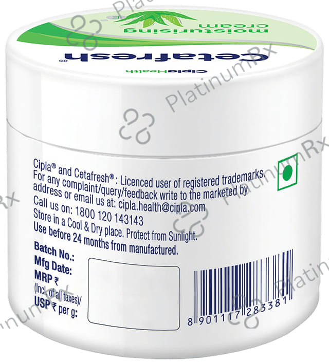 Cetafresh Moisturising Cream