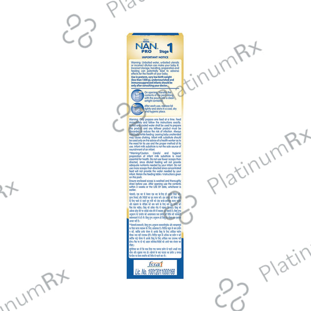Nan Pro 1 Infant Refill Powder 400gm