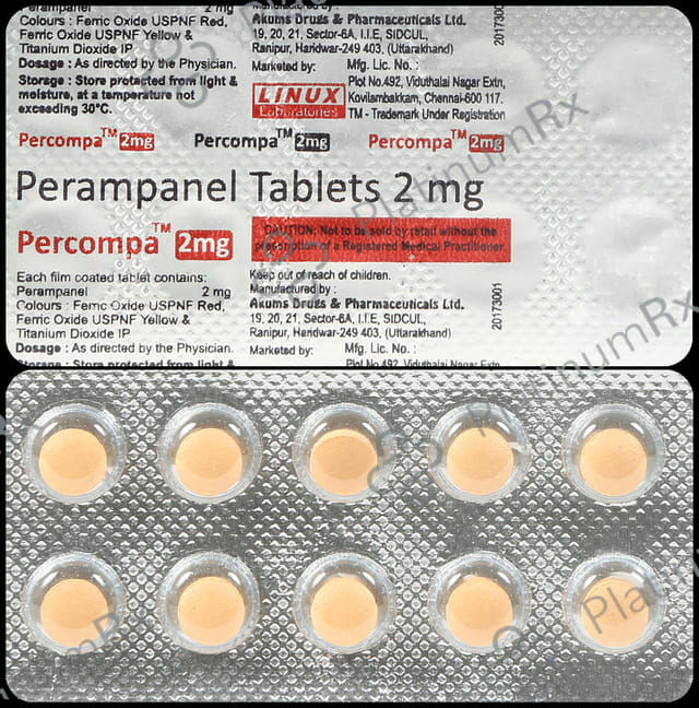 Percompa 2mg Tablet 10s