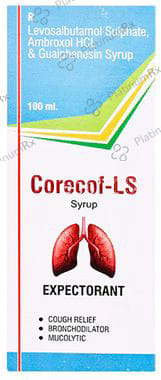 Corecof LS 15/50/1.25mg Syrup 100ml