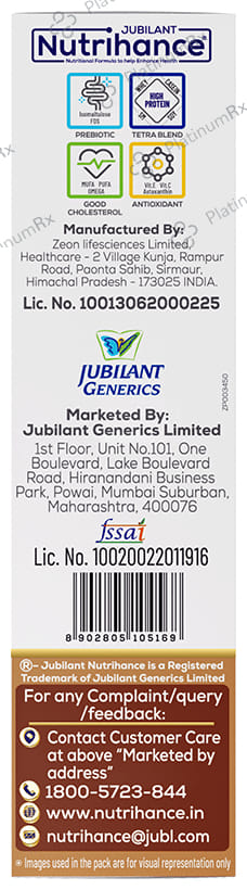 Jubilant Nutrihance Flavour Chocolate Powder 200gm