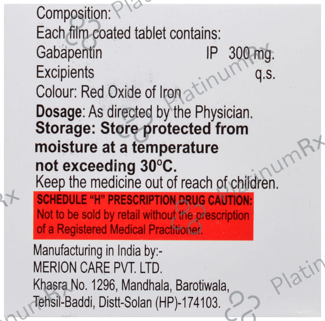 Nogaba 300mg Tablet 10s