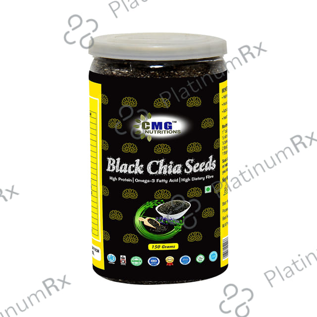 CMG Nutritions Black Chia Seeds