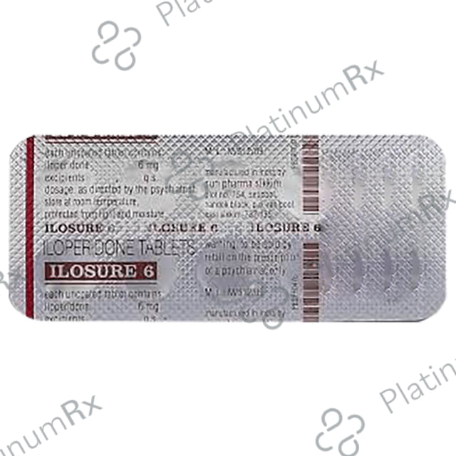 Ilosure 6mg Tablet 10s