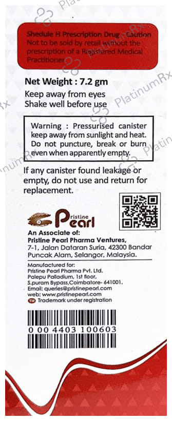 Foraprl 200/6mcg Inhaler 120MDI