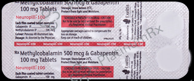 Neuropill 100mg/500mcg Tablet 10s