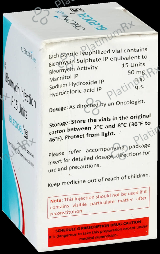 Bleocel 15IU Injection