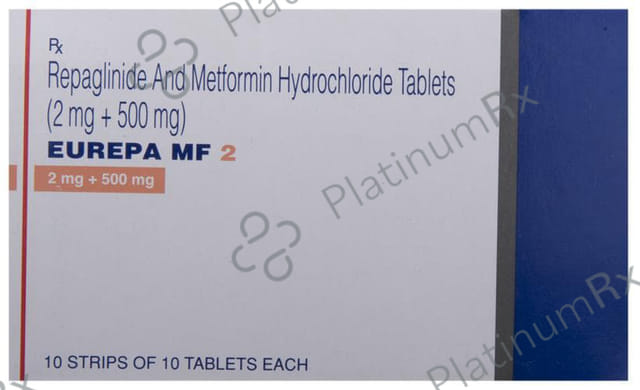 Eurepa MF 2/500mg Tablet 10s