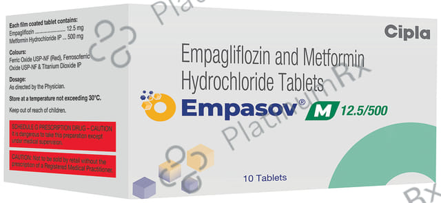 Empasov M 12.5/500mg Tablet 10s