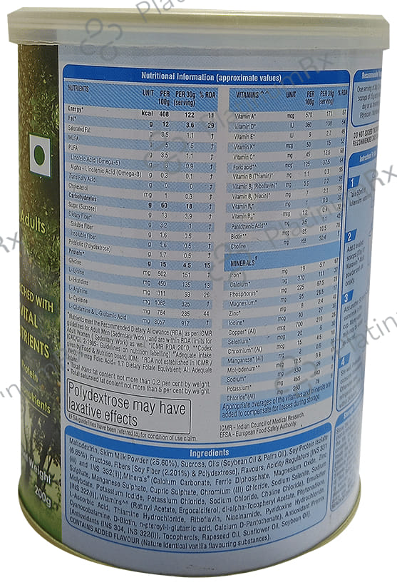 Nusowin Adult Nutrition Formula Flavour Vanilla Powder 200gm