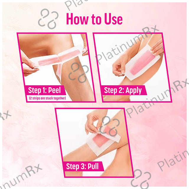 Veet Professional Waxing Strips Kit 20 Strips - Gel Wax Hair Removal for Women - Up to 28 Days of Smoothness - No Wax Heater or Wax Beans Required for Normal Skin