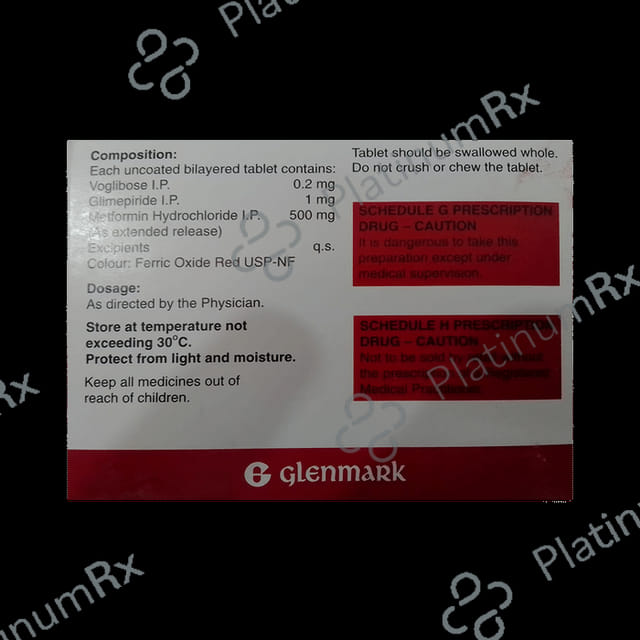 Xmet Trio 1mg Tablet ER 10s