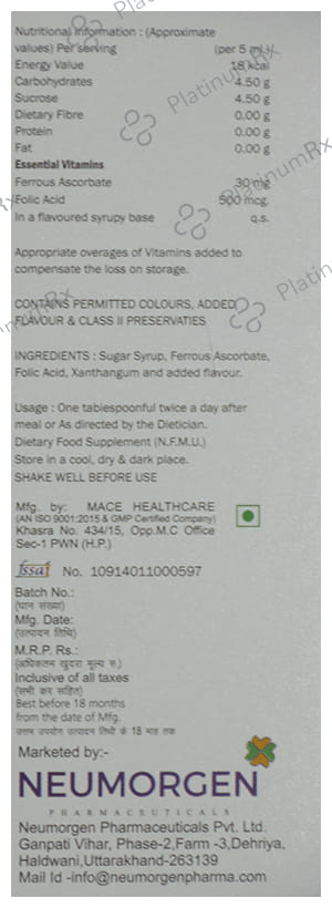 Feforg XT Oral Suspension 200ml