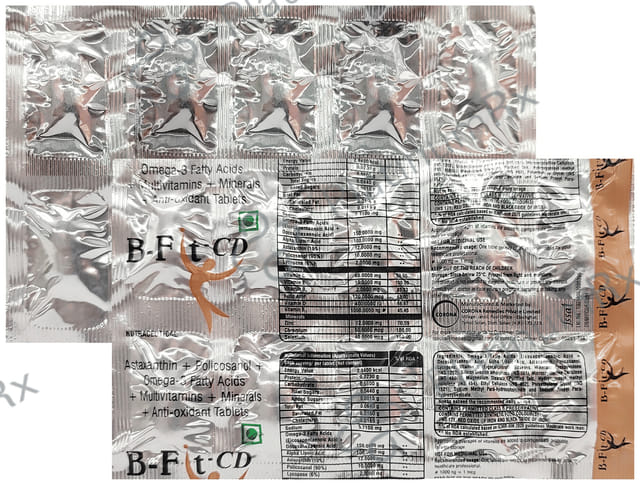 B Fit CD Tablet 10s