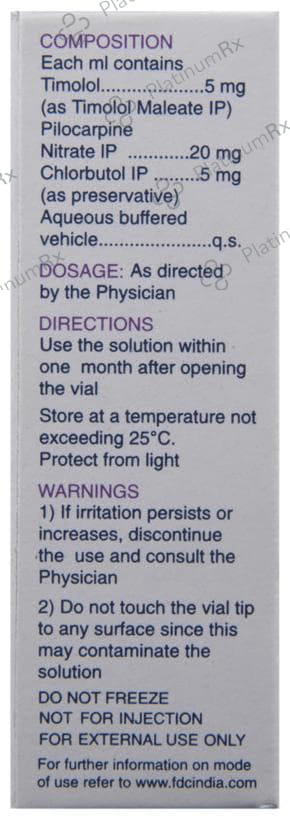 Iotim Plus 25mg Eye Drop 5ml