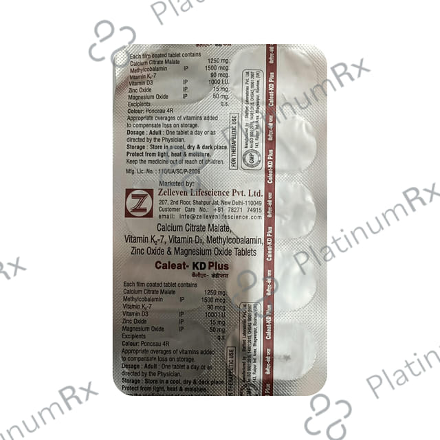 Caleat KD Plus Tablet 10s