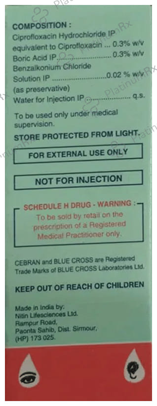 Cebran Eye/Ear Drop 10ml